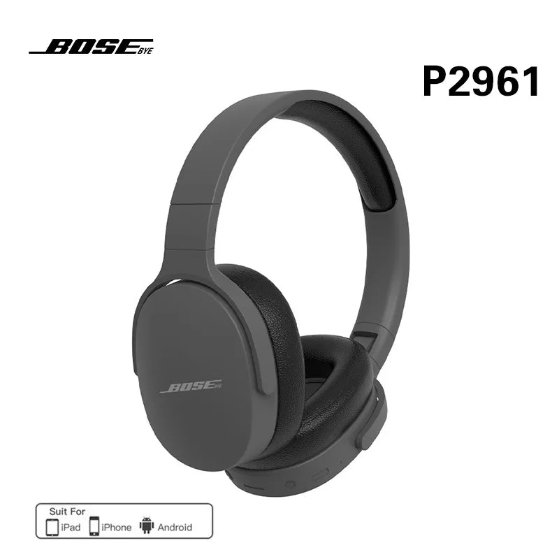 Original Bosebye Wireless Headphones P2961 Bluetooth 5.3 Earphone For Samsung IPhone Stereo HIFI Headset Game Earbuds With Mic