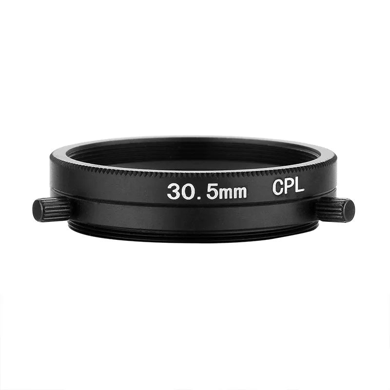 New Camera Filter 25.5 27 30.5 35.5mm 37.5mm CPL Filters with screw For Industry Video Inspection Microscope Camera Lens