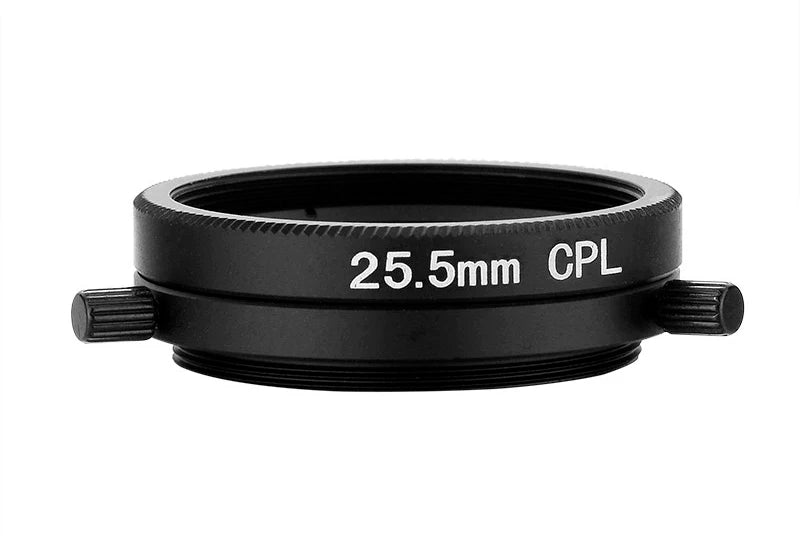 New Camera Filter 25.5 27 30.5 35.5mm 37.5mm CPL Filters with screw For Industry Video Inspection Microscope Camera Lens