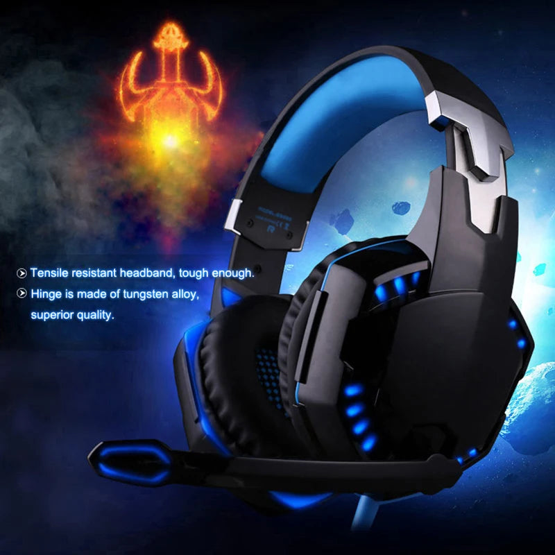 Stereo Bass Gaming Headset Headphones with Mic for PC Computer Game Machine Wired Headset наушники игровые для пк casque gamer