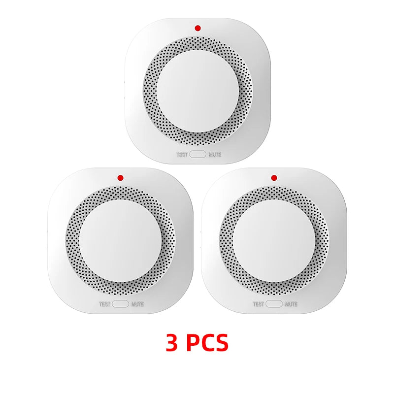 YUPA Wireless 433MHz Smoke Detector Fire Protection Home Alarm for Home Office Connect Alarm System Security Firefighters PA-441