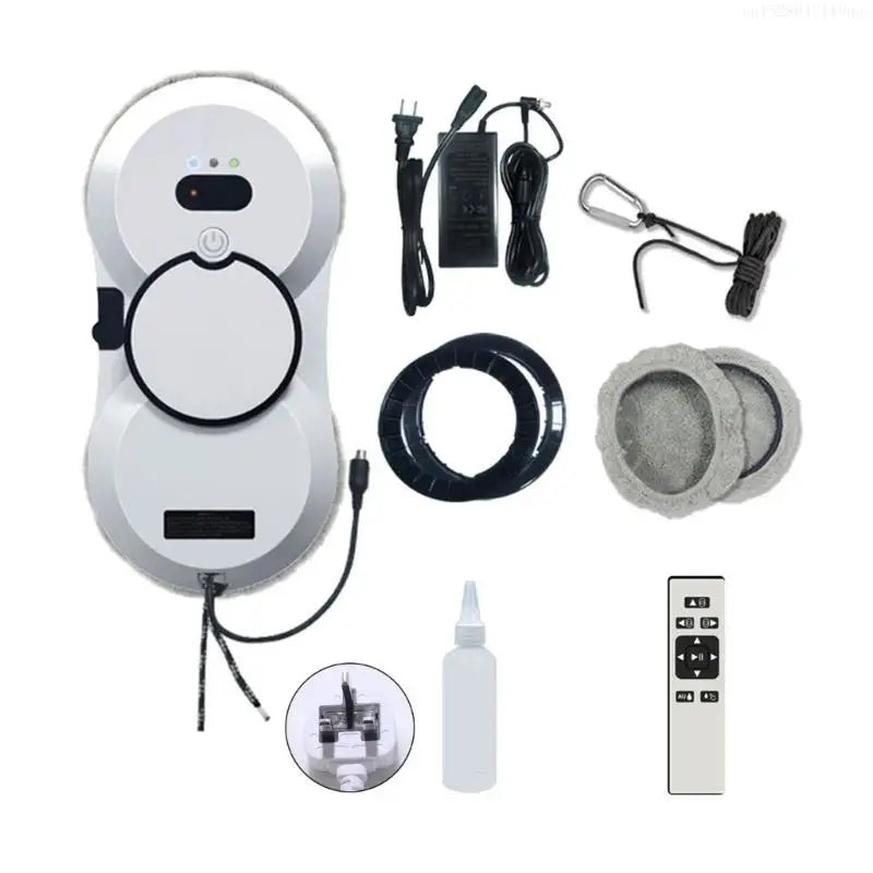 Window Cleaning Robot Vacuum Cleaner Robot Window Cleaner Electric Glass Window Cleaner Remote Control for Home R9UD