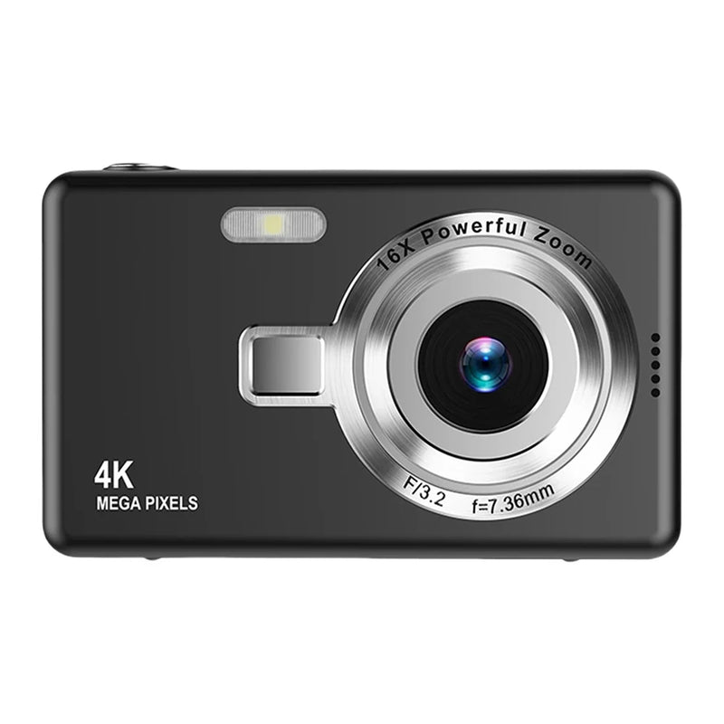 4K HD Digital Camera For Photography and Video Autofocus Anti-Shake 50MP Compact Vlogging Camera 16x Zoom Self Timer Video Cam