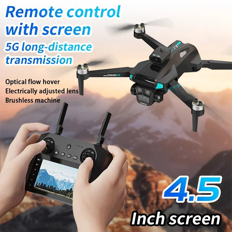 N22 MAX Outdoor Drone Professional 4K/6K HD ESC Sero Dual Camera 5G Wifi GPS Foldable Brushless Optical Flow RC Quadcopter Toys