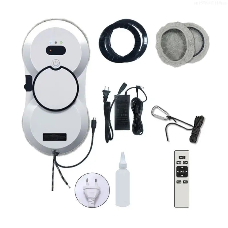 Window Cleaning Robot Vacuum Cleaner Robot Window Cleaner Electric Glass Window Cleaner Remote Control for Home R9UD