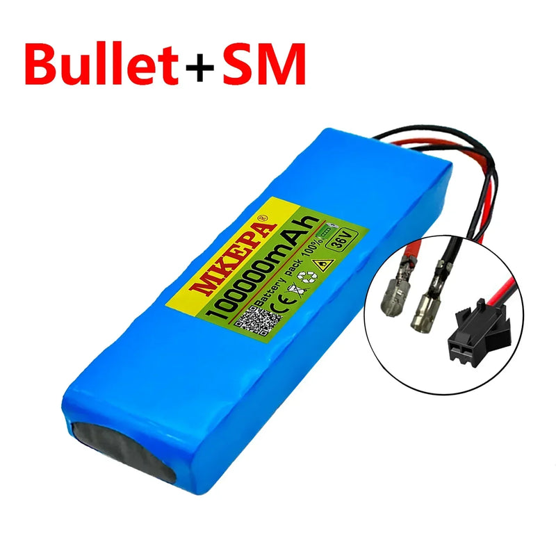 10S2P 36V 100000mAh 36v Electric Scooter Battery Lithium Electric Scooter 500W Electric Scooter Battery 36v 10s2p Battery