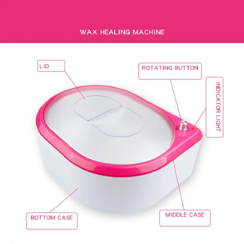 3000ML Paraffin Wax Warmer Moisturizing Paraffin Spa Wax Bath Kit With Mitts and Bootie For Smooth and Soft Skin