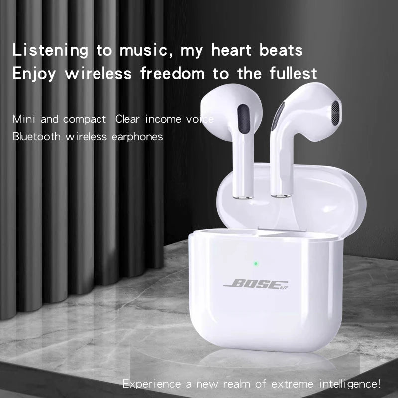 Bosebye Pro 4 TWS wireless headphones earphone Bluetooth-compatible 5.0 waterproof headset with mic for Xiaomi iPhone earbuds