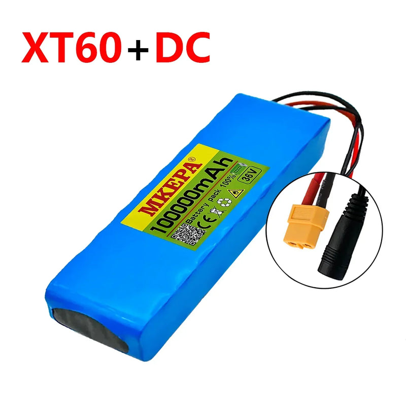 10S2P 36V 100000mAh 36v Electric Scooter Battery Lithium Electric Scooter 500W Electric Scooter Battery 36v 10s2p Battery