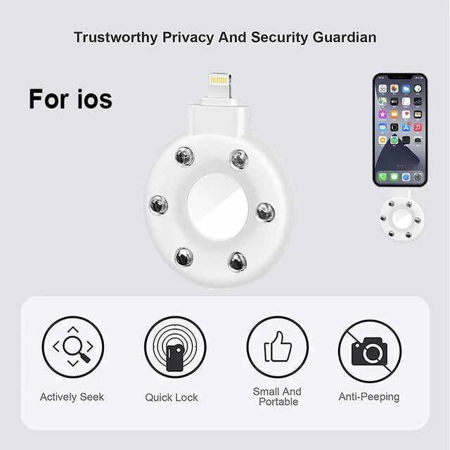 Mini Portable Infrared Wireless Detector Laser Micro Cam Scanner Finder Anti-spy Anti-Candid Device for Travel