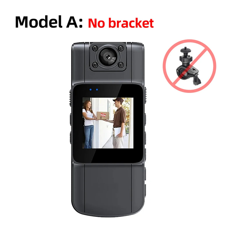 1080P Mini Camera Infrared Night Vision LED Camcorder Body Camcorders Cycling Sport DV Car DVR Portable Video Recorder One-click