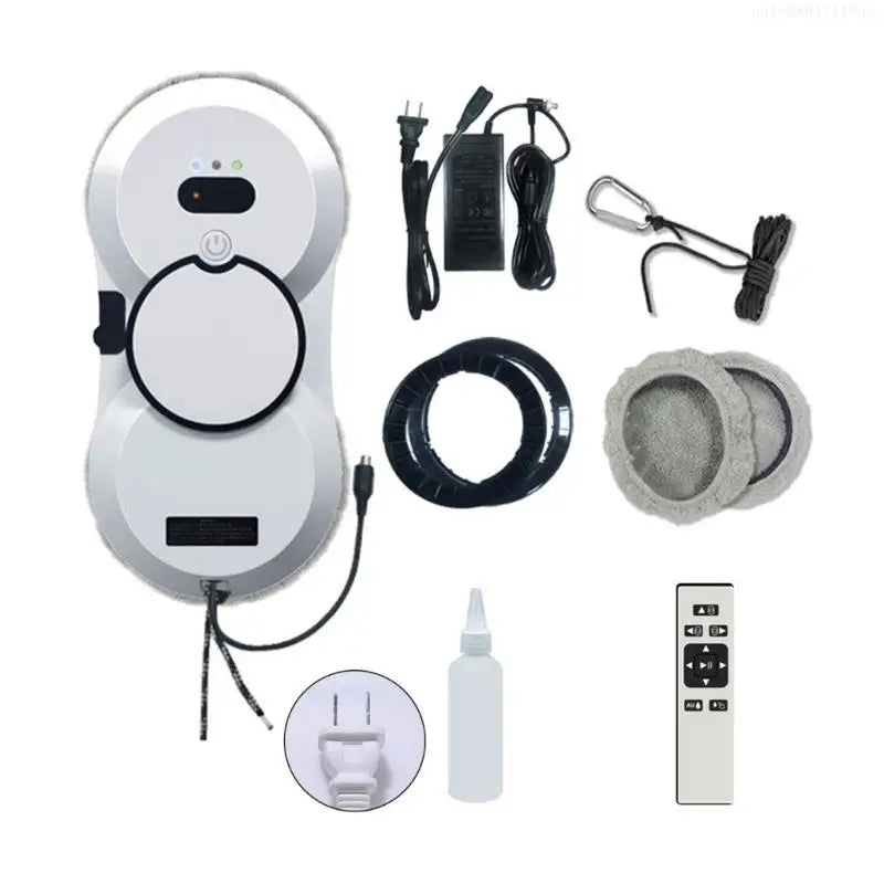 Window Cleaning Robot Vacuum Cleaner Robot Window Cleaner Electric Glass Window Cleaner Remote Control for Home R9UD