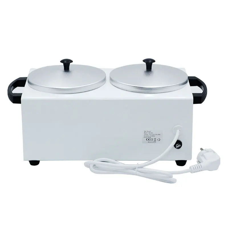 wax heater machine 220V 110V Double Depilatory Paraffin Melting Paraffine Warmer SPA Epilator Hair Removal Tool EU/US Plu