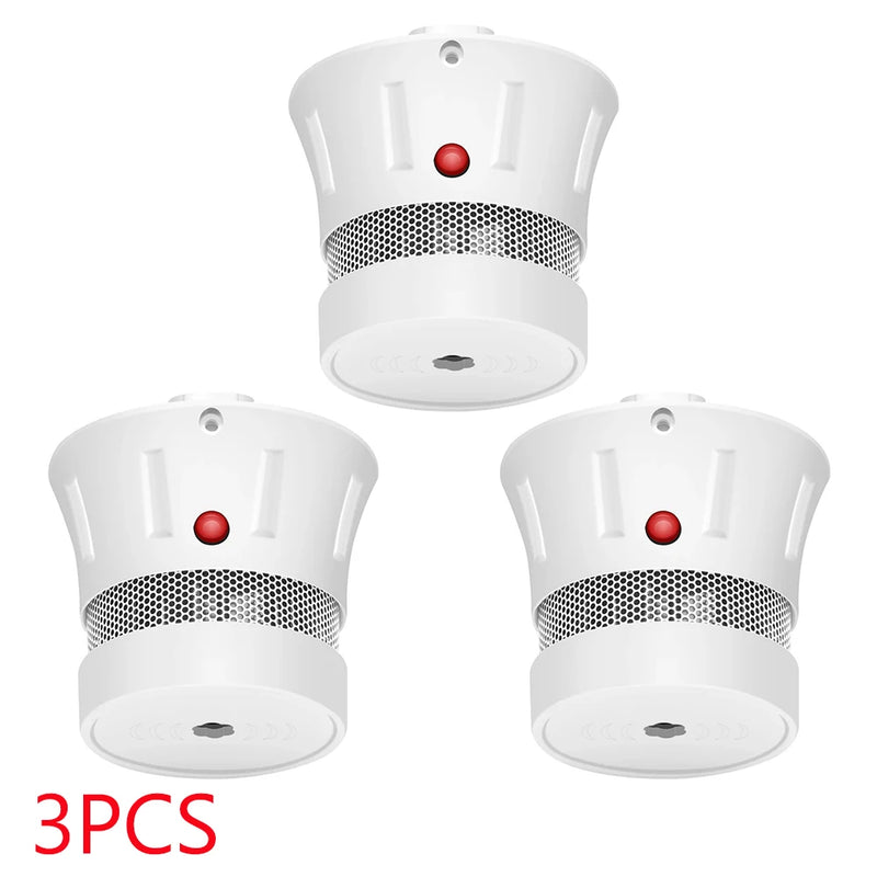 CPVAN Independent Smoke Detector Home Security Protection Fire Smoke Alarm Sensor Independence Firefighter Protect Equipment