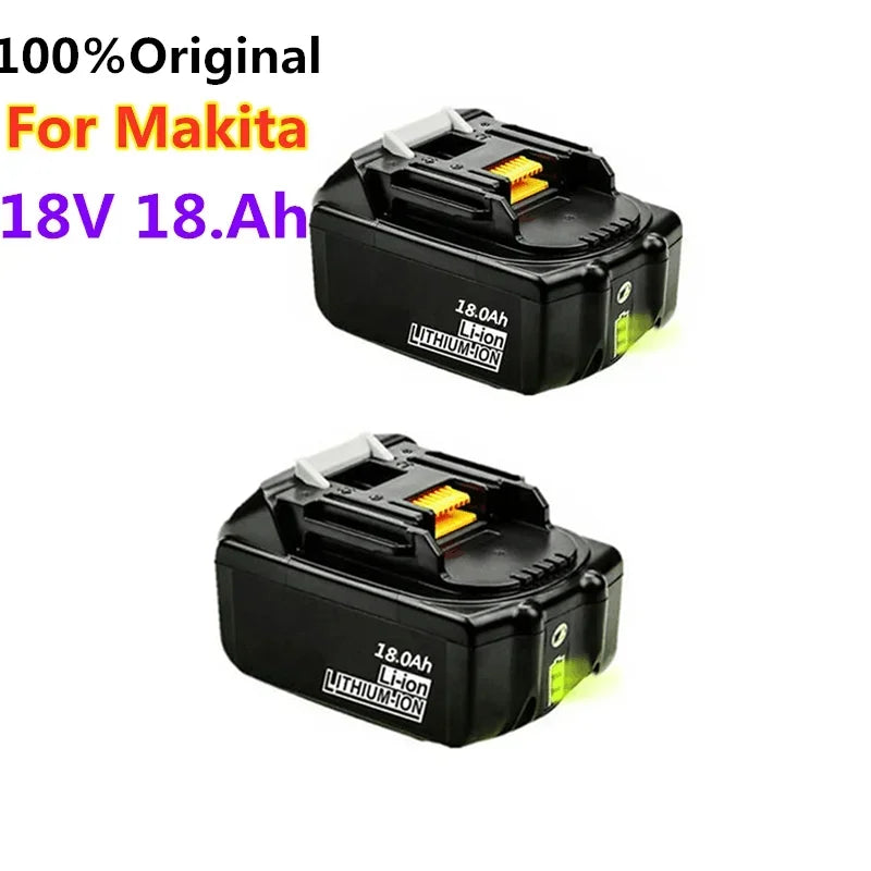 100%brandnew BL18650 bateria ferramenta 18 V 18000mAh lítio-íon adequado para BL1840 BL1850 BL1830 BL1860B LXT 400 + carregador