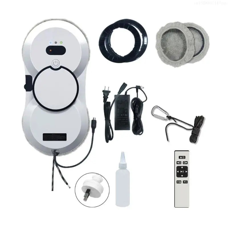 Window Cleaning Robot Vacuum Cleaner Robot Window Cleaner Electric Glass Window Cleaner Remote Control for Home R9UD