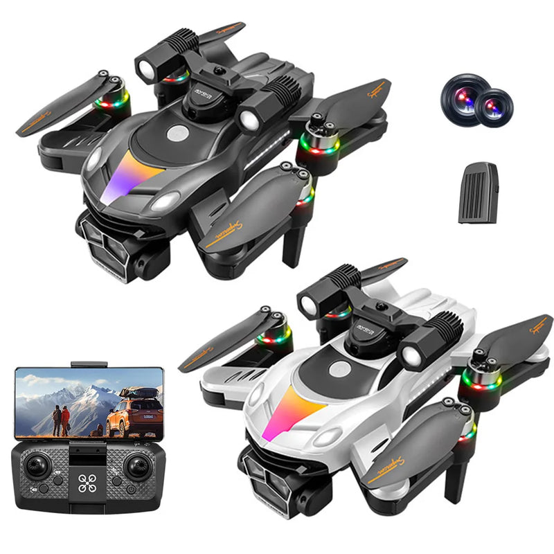 8K HD Dual Camera Foldable Drone Obstacle Avoidance Optical Flow Positioning RC Quadcopter Brushless Motor Drone