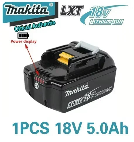 100% Original Makita 6Ah/5Ah/ for Makita 18V Battery BL1830B BL1850B BL1850 BL1840 BL1860 BL1815 Replacement Lithium Battery