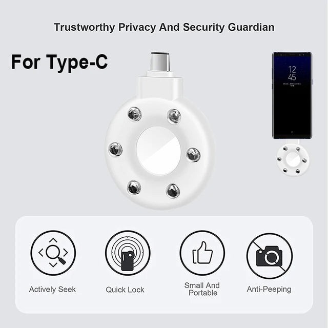 Mini Portable Infrared Wireless Detector Laser Micro Cam Scanner Finder Anti-spy Anti-Candid Device for Travel