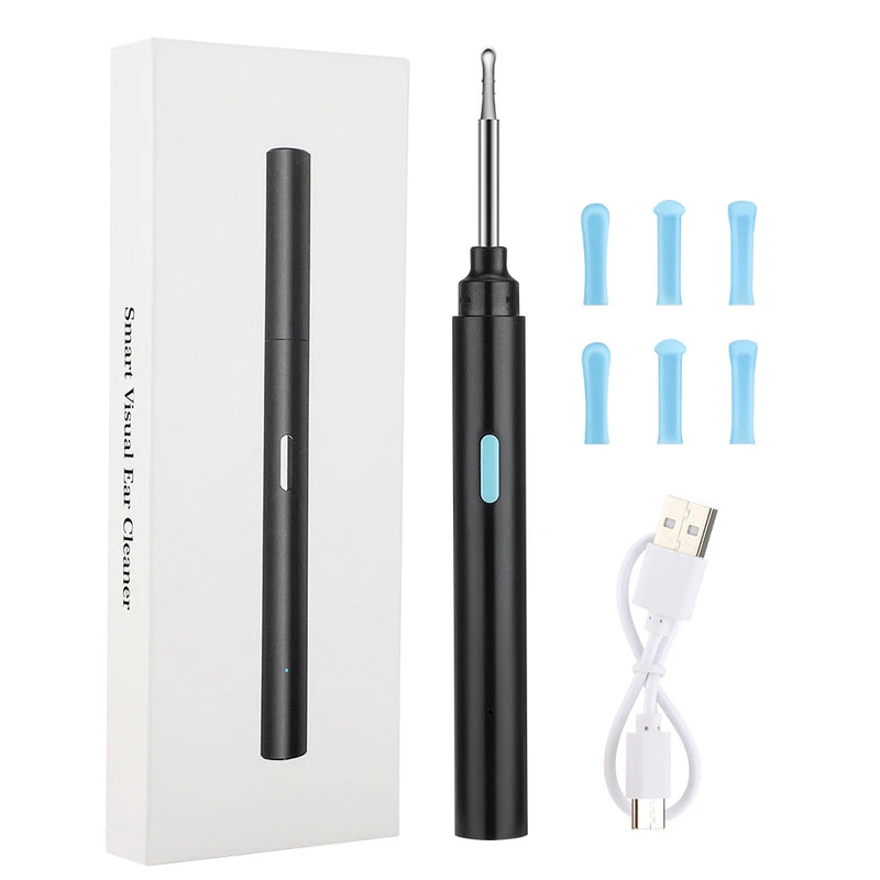 3.9mm Wireless Wifi Visual Ear Picking HD Camera Otoscope for Nose Oral Inspection LED Light Ear Endoscope Ear Wax Cleaning Care