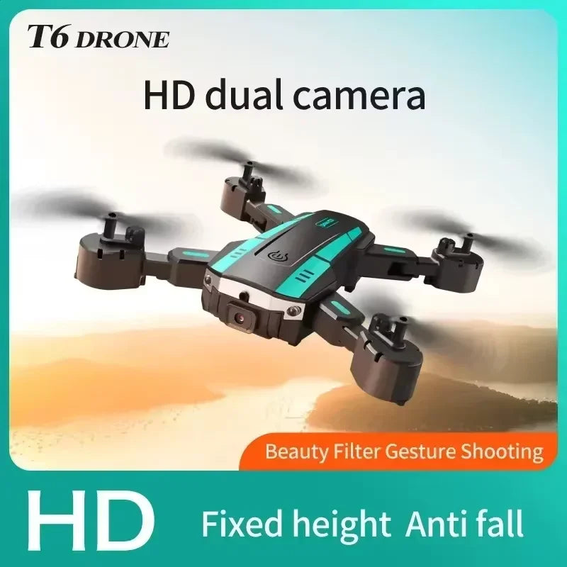 Xiaomi T6 Drone Profesional 8K HD GPS Camera Obstacle Avoidance Aerial 10000M Photography Optical Flow Foldable Quadcopter Gift