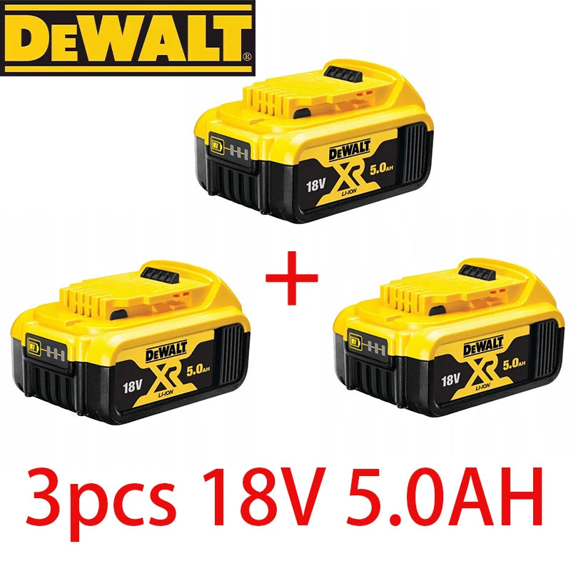 DEWALT original 18V, 5.0AH, DCB115, DCB118 battery charger, fast charging, lithium battery, tool battery