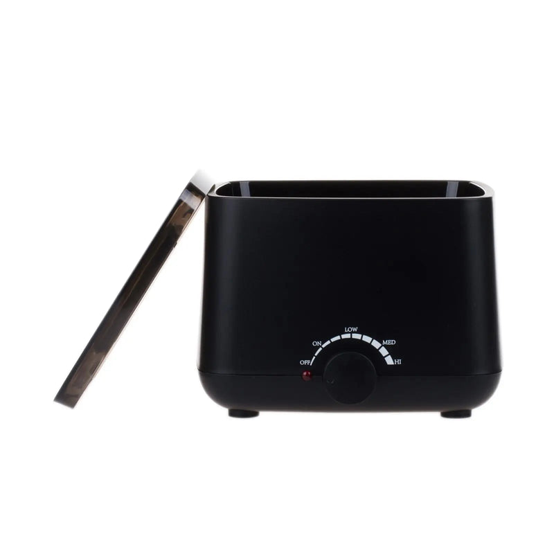 Electric Wax Heater Hot Wax Warmer Machine Not Sticks for Salon Home Use Black