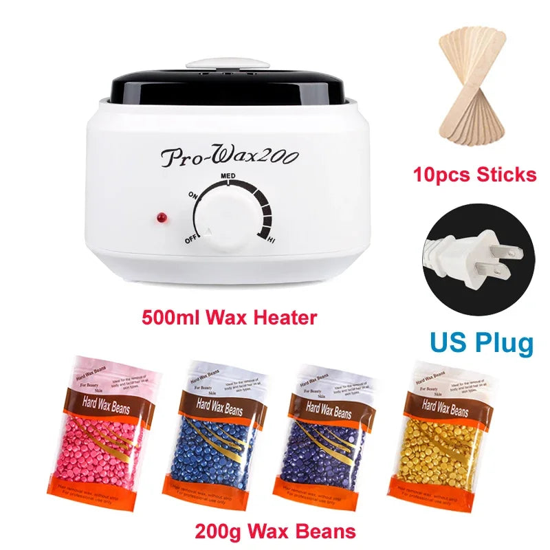 500ml Big Size Wax Machine for Hair Removal Depilatory Wax Heater Dipping Pot Paraffin Waxing Warmer Wax-melting Epilator