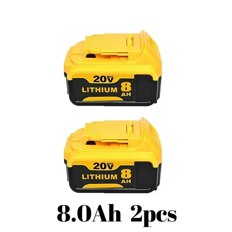 DCB200 20V Battery Compatible with dewalt power Tools 18V 12Ah rechargeable electric tool Lithium batteries 20V 18Volt 18v 12Ah