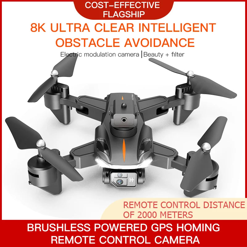 P11S New Drone RC 8K photography omnidirectional obstacle avoidance quadcopter electronically controlled professional WIFI FPV