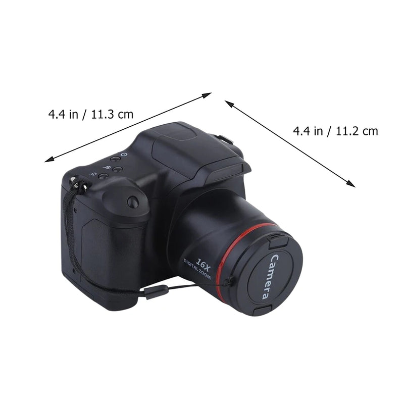 Digital Camera Portable 16X Zoom Video Camcorder Photography Telephoto For Students Beginner Professional Photographer HD