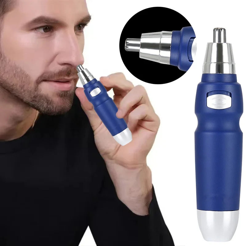 Portable Electric Ear Nose Trimmer Nose Hair Trimmer for Men Women Hair Removal Shaving Razor Eyebrow Trimmer Beard Shaver