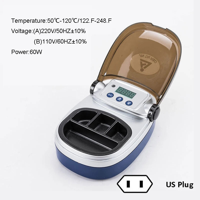 Temperature control Dental Digital Wax Heater LED Melting Dipping dental laboratory wax pot  Dentist dental Lab dentists goods