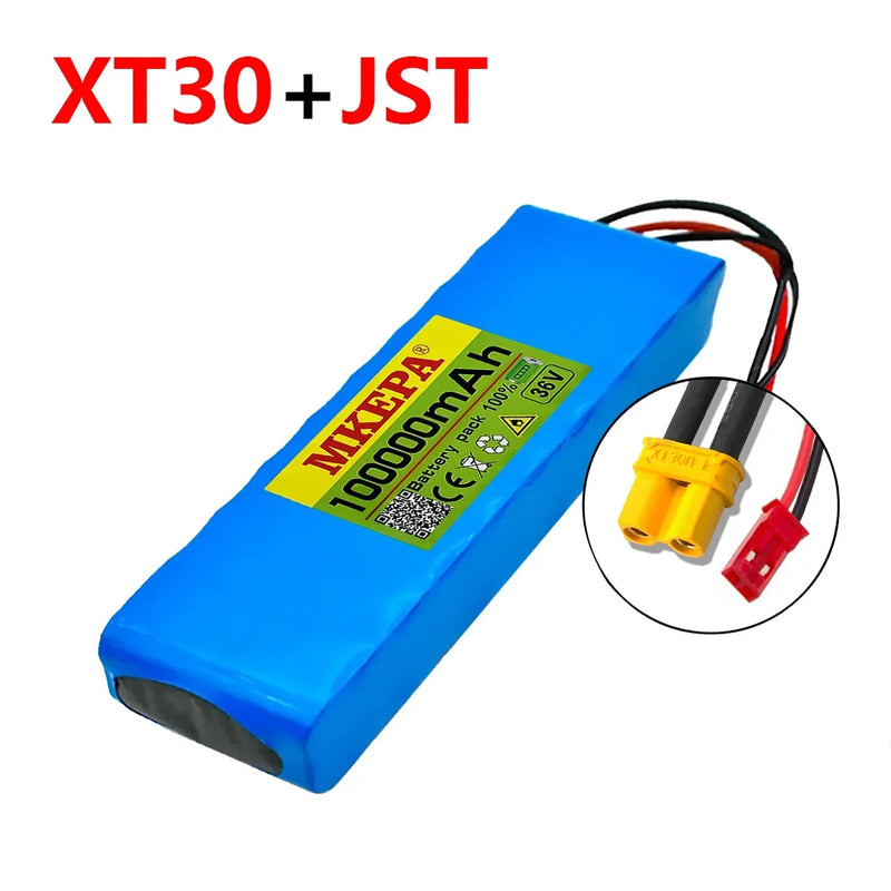 10S2P 36V 100000mAh 36v Electric Scooter Battery Lithium Electric Scooter 500W Electric Scooter Battery 36v 10s2p Battery