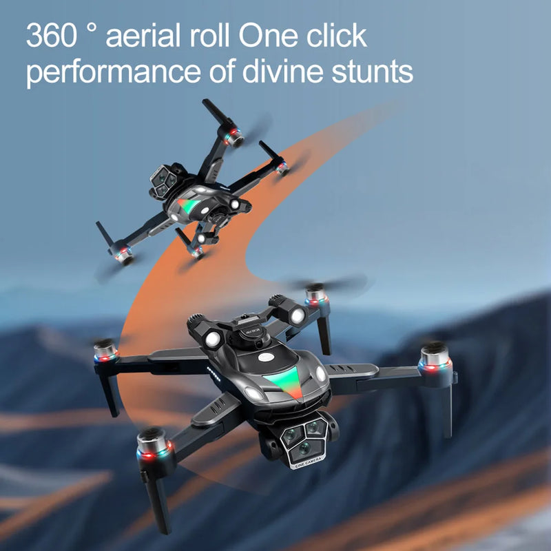 8K HD Dual Camera Foldable Drone Obstacle Avoidance Optical Flow Positioning RC Quadcopter Brushless Motor Drone