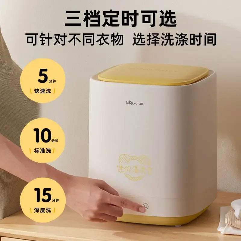 Washing machine mini household baby underwear washing machine dedicated portable small socks washing artifact