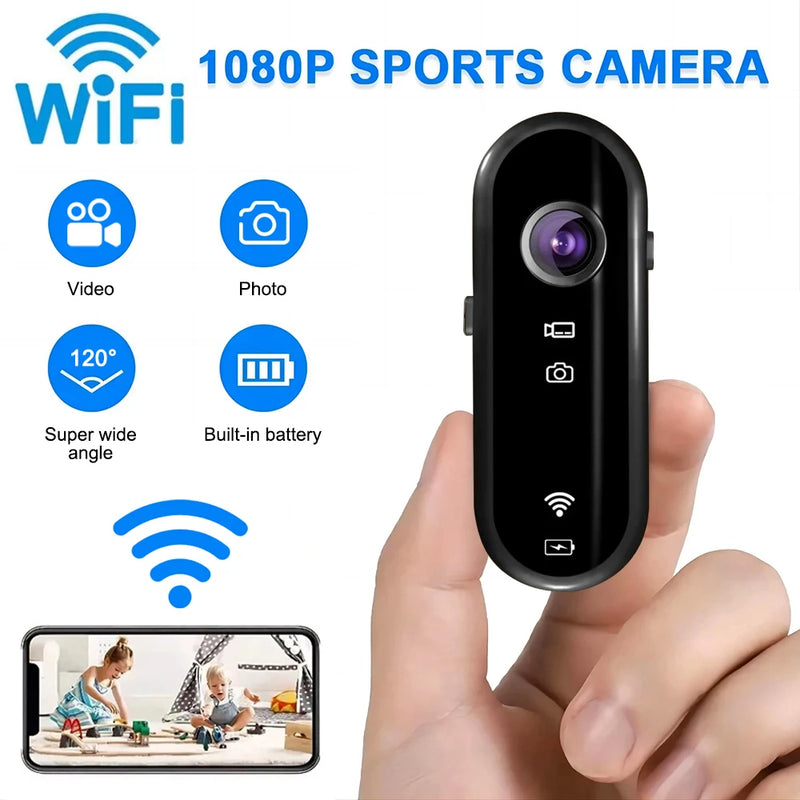 Action Anti-shake Camera 1080P WiFi HD Camcorders Sports DV Motion Cam Bicycle Motorcycle Mini Recorder Recording Device