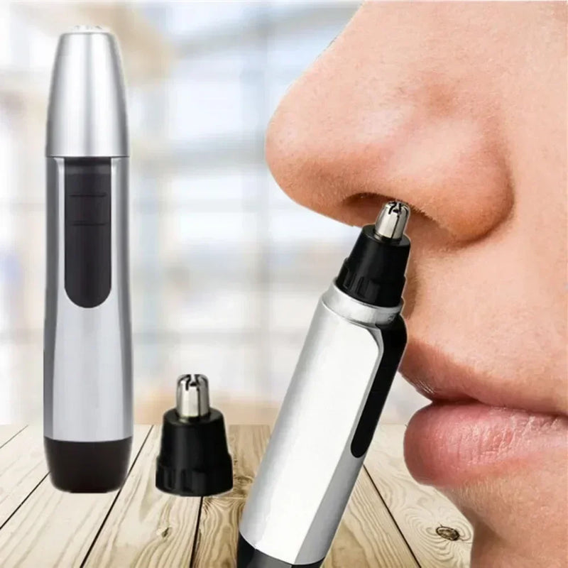 Electric Nose Hair Trimmer For Men Battery Model Trimming Nose Hair Women Nostrils Trim The Hair Scissors Nasal Hair Cutter