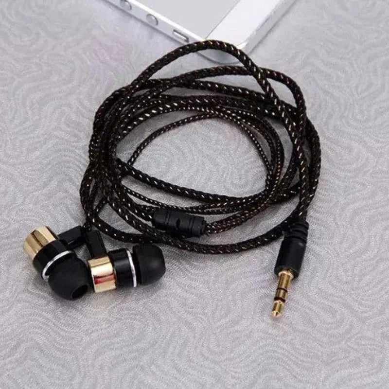 Wired Earphones 2 Basic 3.5mm in-Ear Stereo Earbuds Mobile Earphones Superb Bass Stereo Effect Headset Music Games Headphones