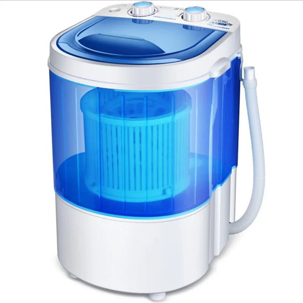 Portable Washing Machine with Dryer Bucket for Clothes Shoe Small Washing Machines Mini Automatic Sock Underwear Washer