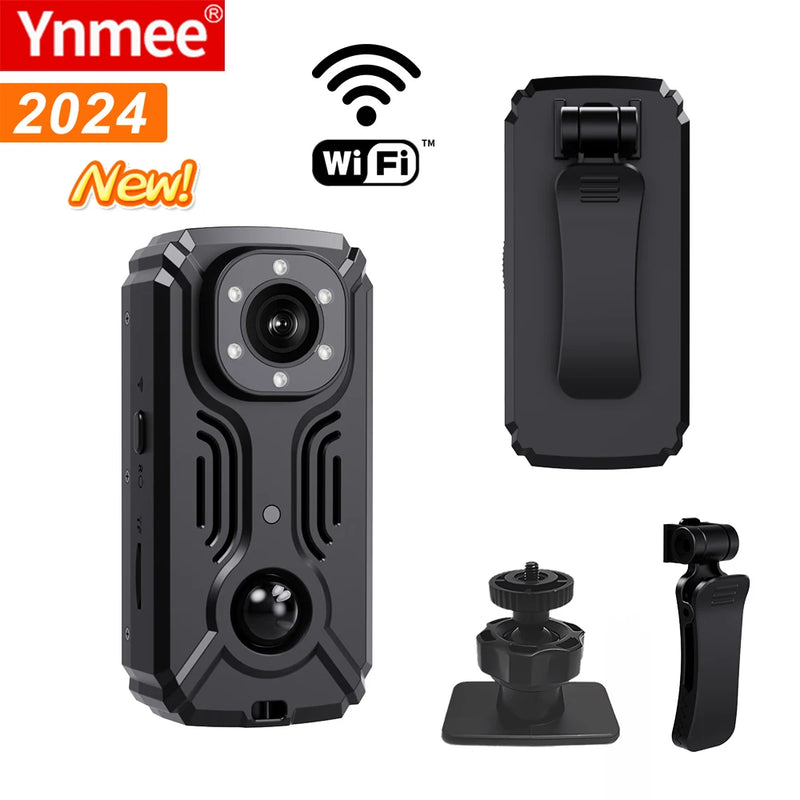 MD37-2K Hotspot Wifi Mini Camera IR-CUT Night Vision DVR Miniature Camcorder Pocket Police Body Cam PIR Bike Cameras Sports DV