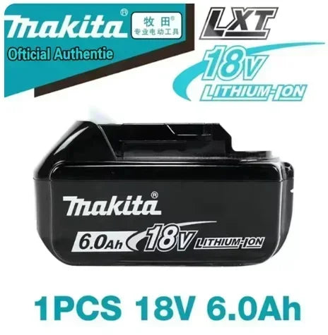 100% Original Makita 6Ah/5Ah/ for Makita 18V Battery BL1830B BL1850B BL1850 BL1840 BL1860 BL1815 Replacement Lithium Battery