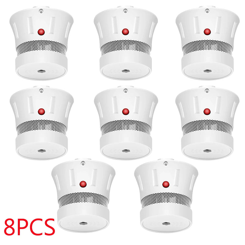 CPVAN Independent Smoke Detector Home Security Protection Fire Smoke Alarm Sensor Independence Firefighter Protect Equipment