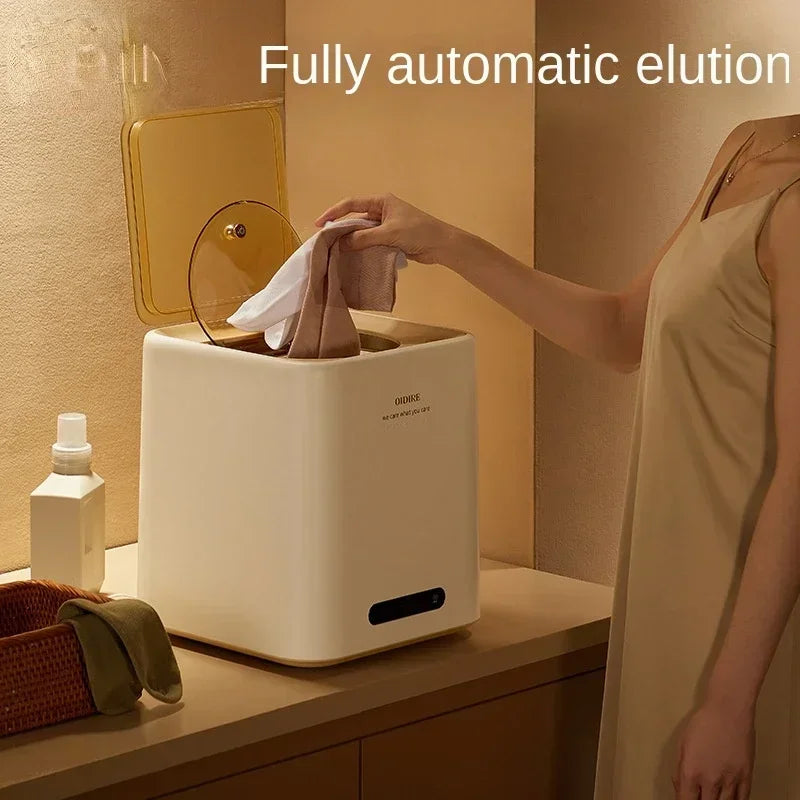 Small Mini Automatic Elution All-in-one Machine, High Temperature Cooking and Washing Portable Washing Machine