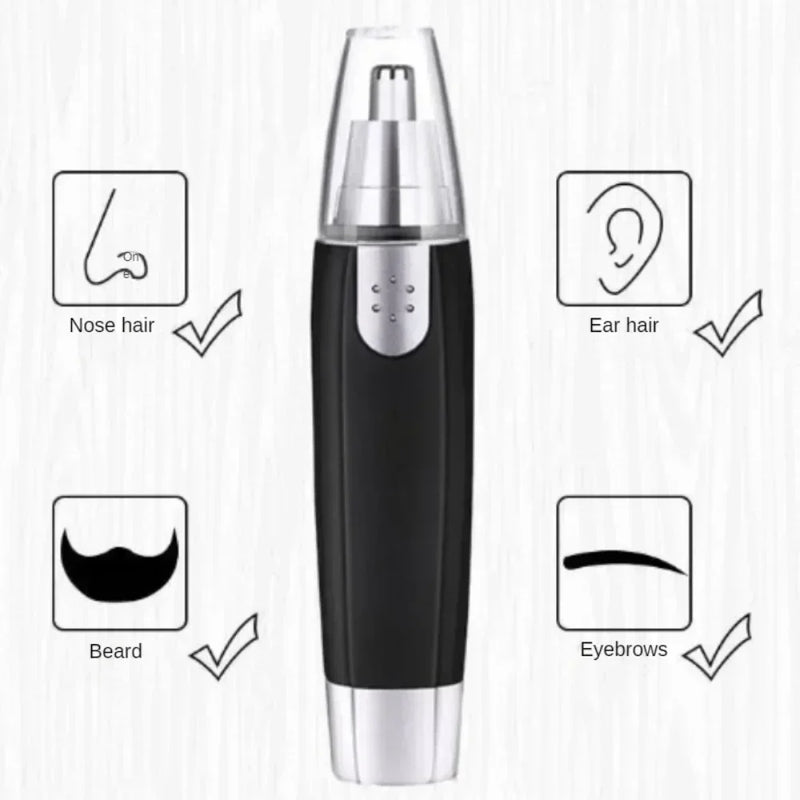 Electric Nose Hair Trimmer For Men Battery Model Trimming Nose Hair Women Nostrils Trim The Hair Scissors Nasal Hair Cutter