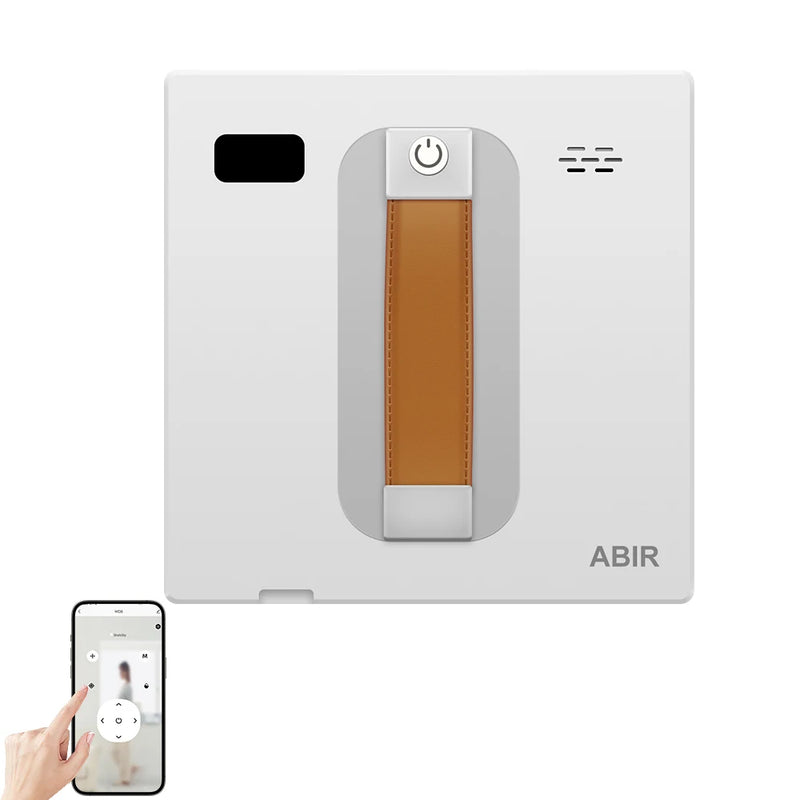 ABIR WD8 Robot Window Vacuum Cleaner,Dual Water Spray,Laser Sensor,Smart Home Glass Wall Wet Dry Cleaning ,APP&Remote Control