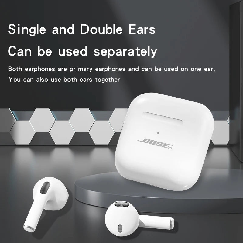 Bosebye Pro 4 TWS wireless headphones earphone Bluetooth-compatible 5.0 waterproof headset with mic for Xiaomi iPhone earbuds