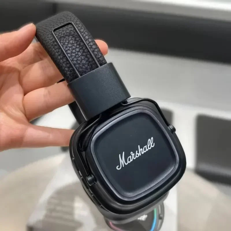 Marshall MAJOR IV Wireless Bluetooth Headphones Heavy Bass Foldable Earphones for Music Gaming with Microphone Headset