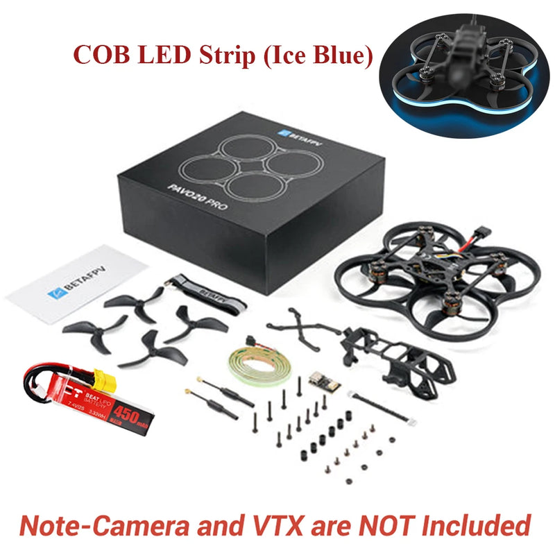 BETAFPV Pavo20 PRO Brushless Whoop Quadcopter 2.2'' DJI O3 Cinewhoop NEWEST 2024 ELRS TBS for Caddx Vista RunCam Link