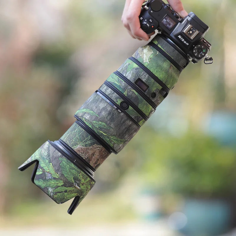 CHASING BIRDS camouflage lens coat for NIKON Z 100-400mm F4.5-5.6 VR S waterproof and rainproof len protective cover nikon100400